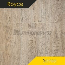 ROYCE - SENSE / 1200*180*4.0 - Royce Полимерные полы - SENSE / ДУБ СИНАЙ 706