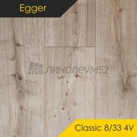 Дизайн - Egger - PRO 2023 Ламинат 8/33 4V - CLASSIC / ДУБ ДАННИНГТОН СВЕТЛЫЙ EPL074