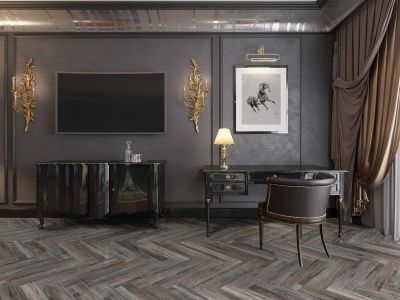  Кварцвинил - CRONAFLOOR CRONAFLOOR - HERRINGBONE / 640*128*4,5