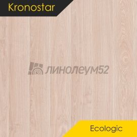 Дизайн - Kronostar Ламинат 8/32 4V - ECOLOGIC / ДУБ ВЕЙВЛЕСС БЕЛЫЙ D2873 WG